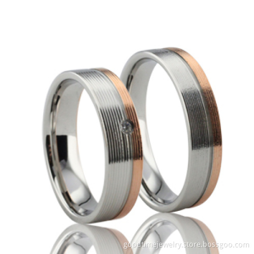 Stainless Steel Couple Rings (GSC-001)